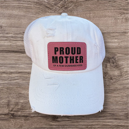 Engraved Proud Mother Women's Criss Cross Hat