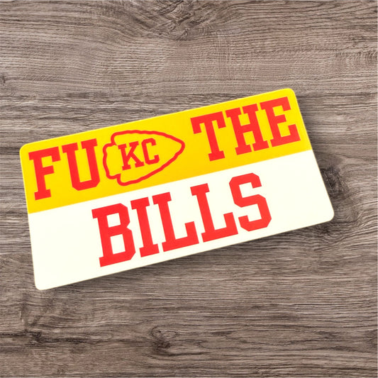 FU KC The Raiders Sticker
