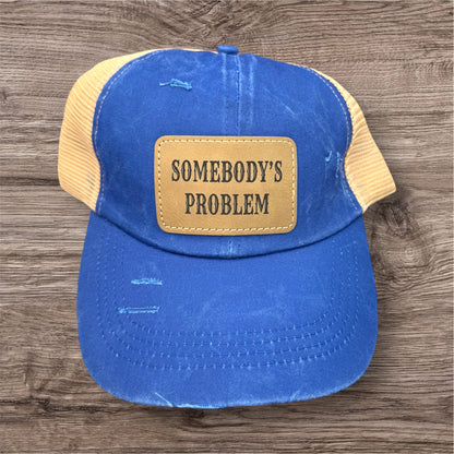 Somebody's Problem Women's Criss Cross Hat