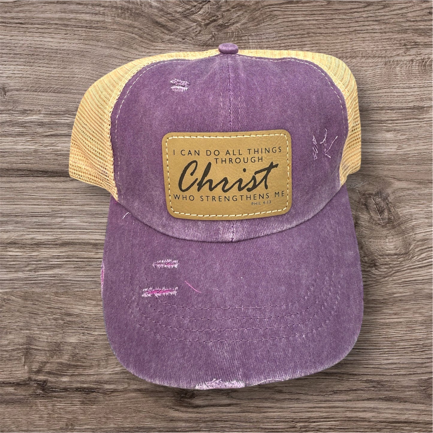 I Can Do All Things Women's Criss Cross Hat