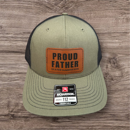 Proud Father Men's Richardson 112 Trucker Hat