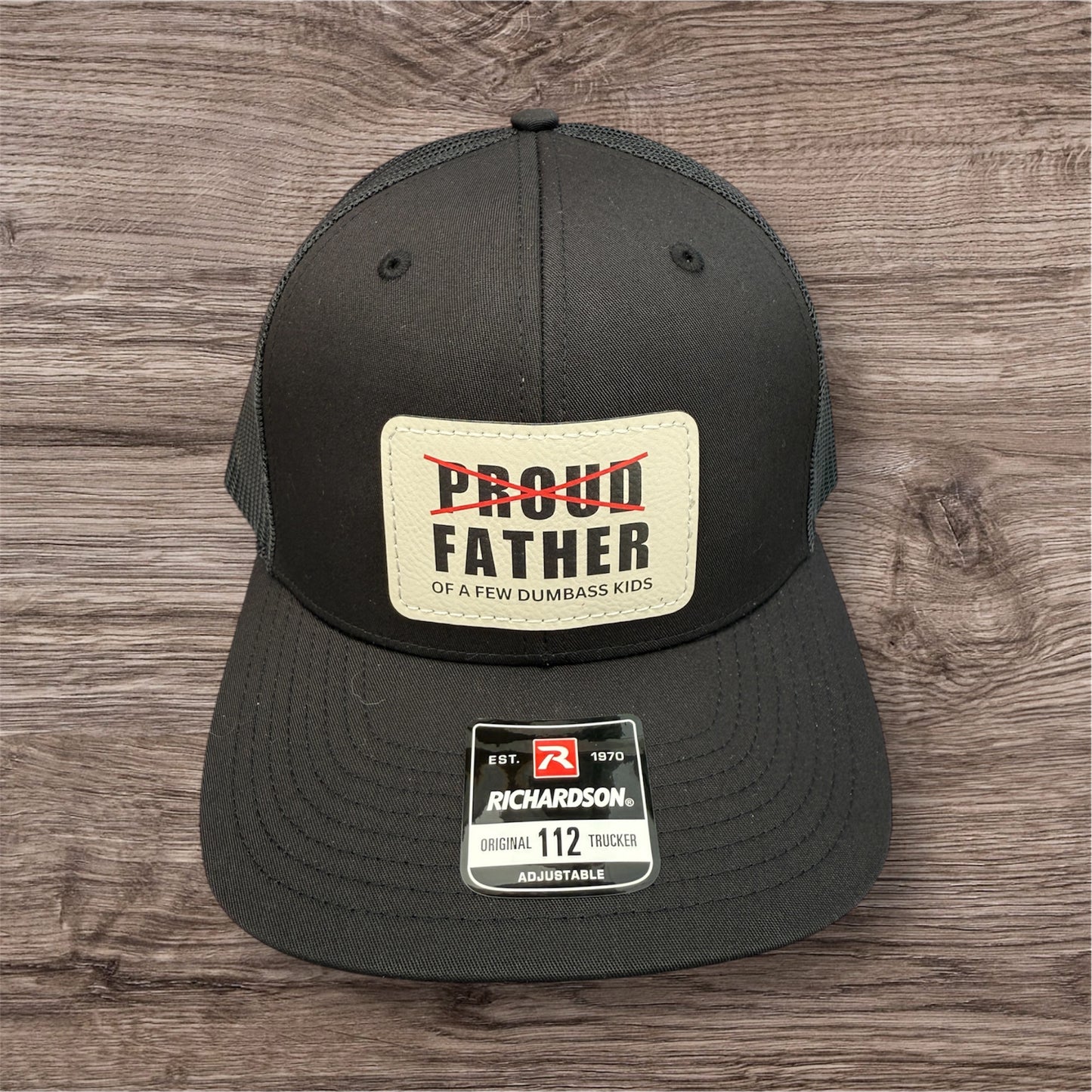 UV Printed Dumbass Kids Men's Richardson 112 Trucker Hat