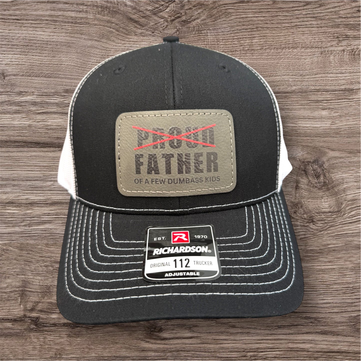 UV Printed Dumbass Kids Men's Richardson 112 Trucker Hat