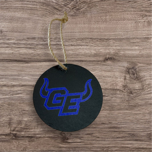UV Printed GEHS Slate Ornament