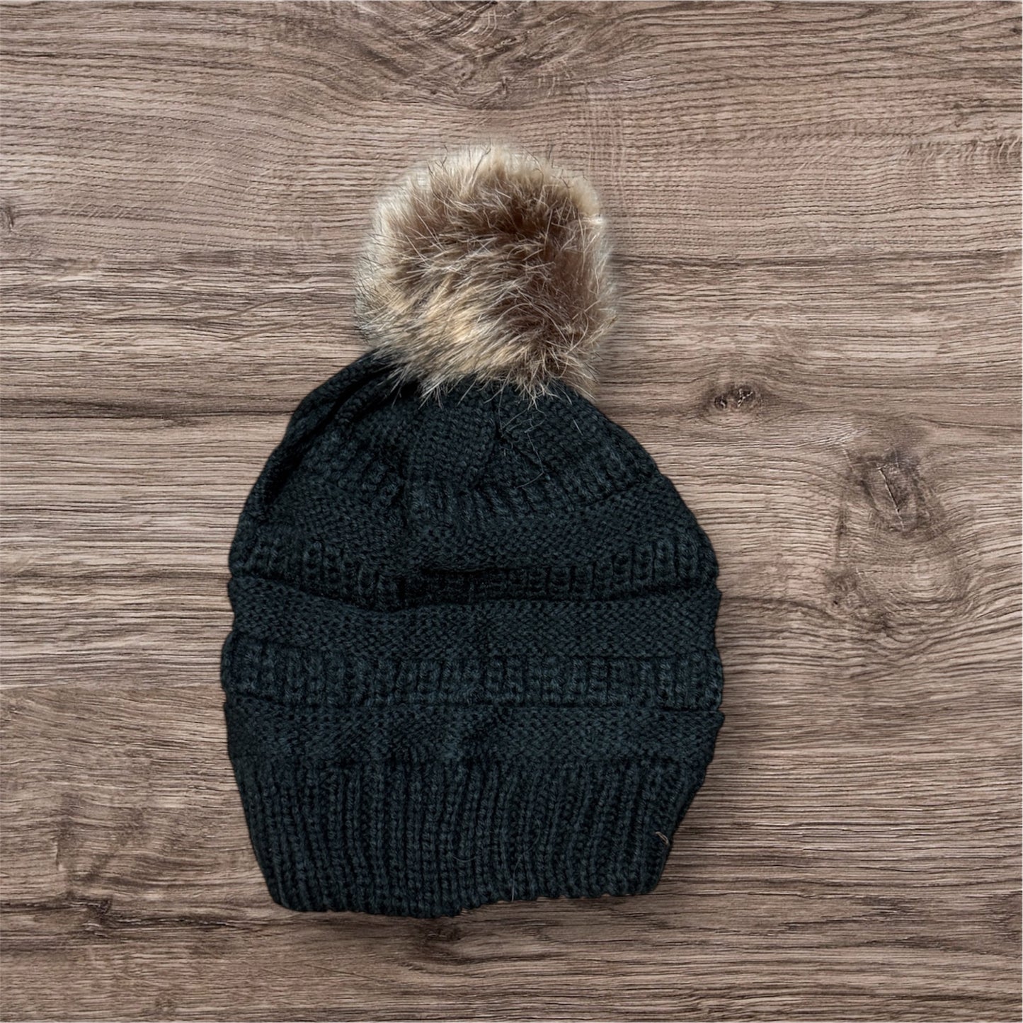 UV Printed Tigers Spirit Knit Pom Beanie