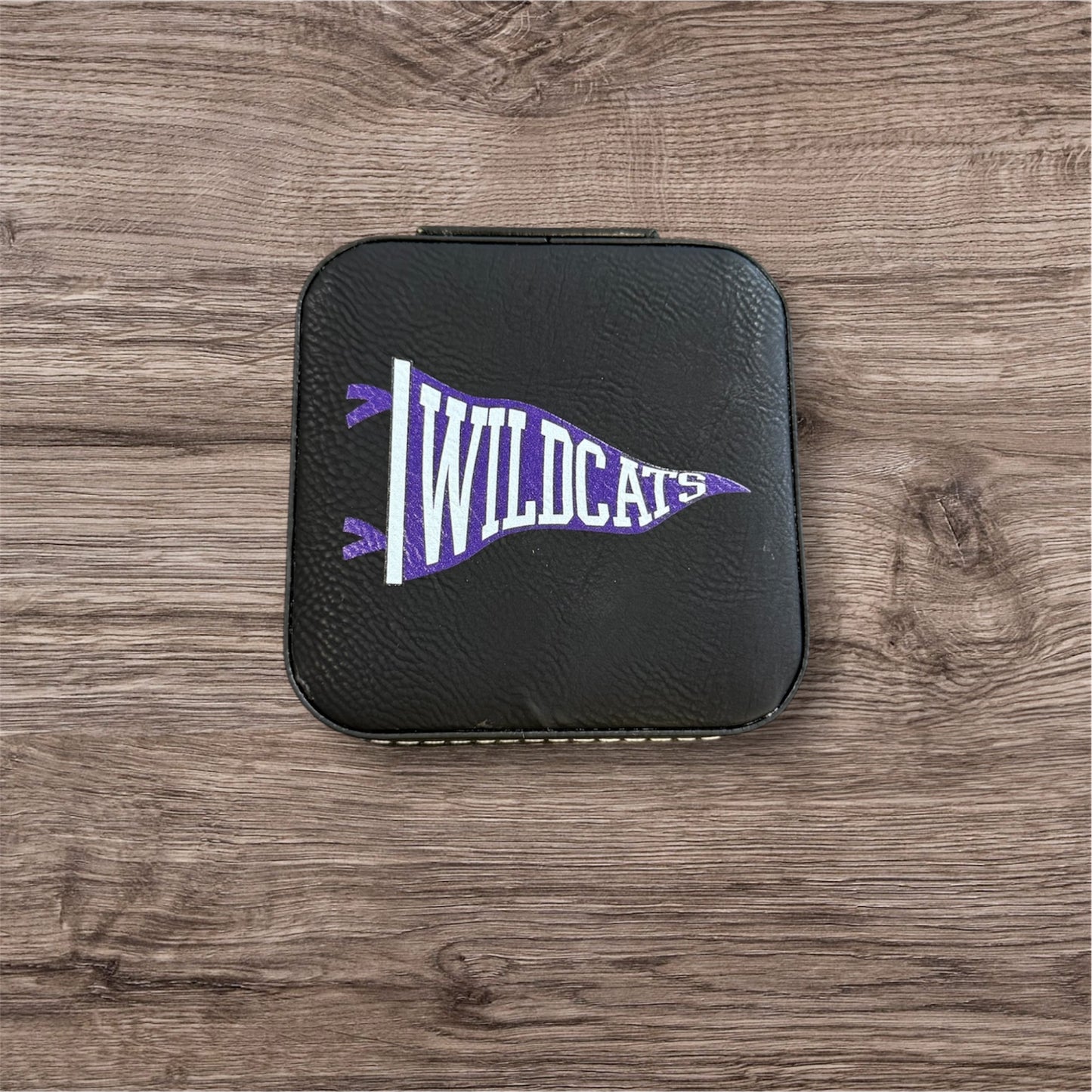 UV Printed Wildcats Pennant Jewelry Box