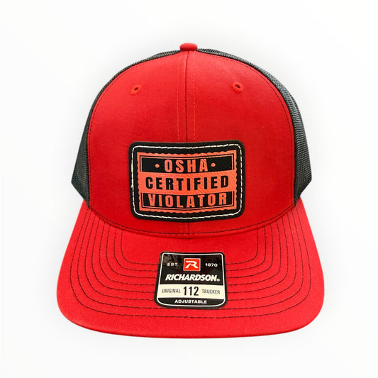 UV Certified OSHA Violator Men's Richardson 112 Trucker Hat