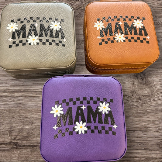 UV Printed Daisy Mama Jewelry Box