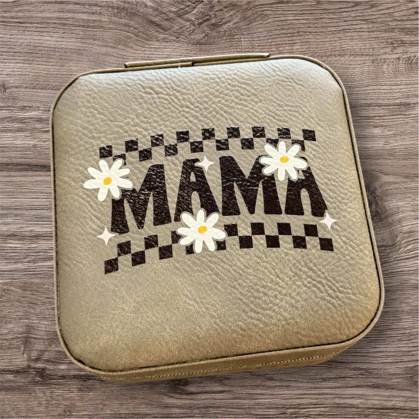 UV Printed Daisy Mama Jewelry Box