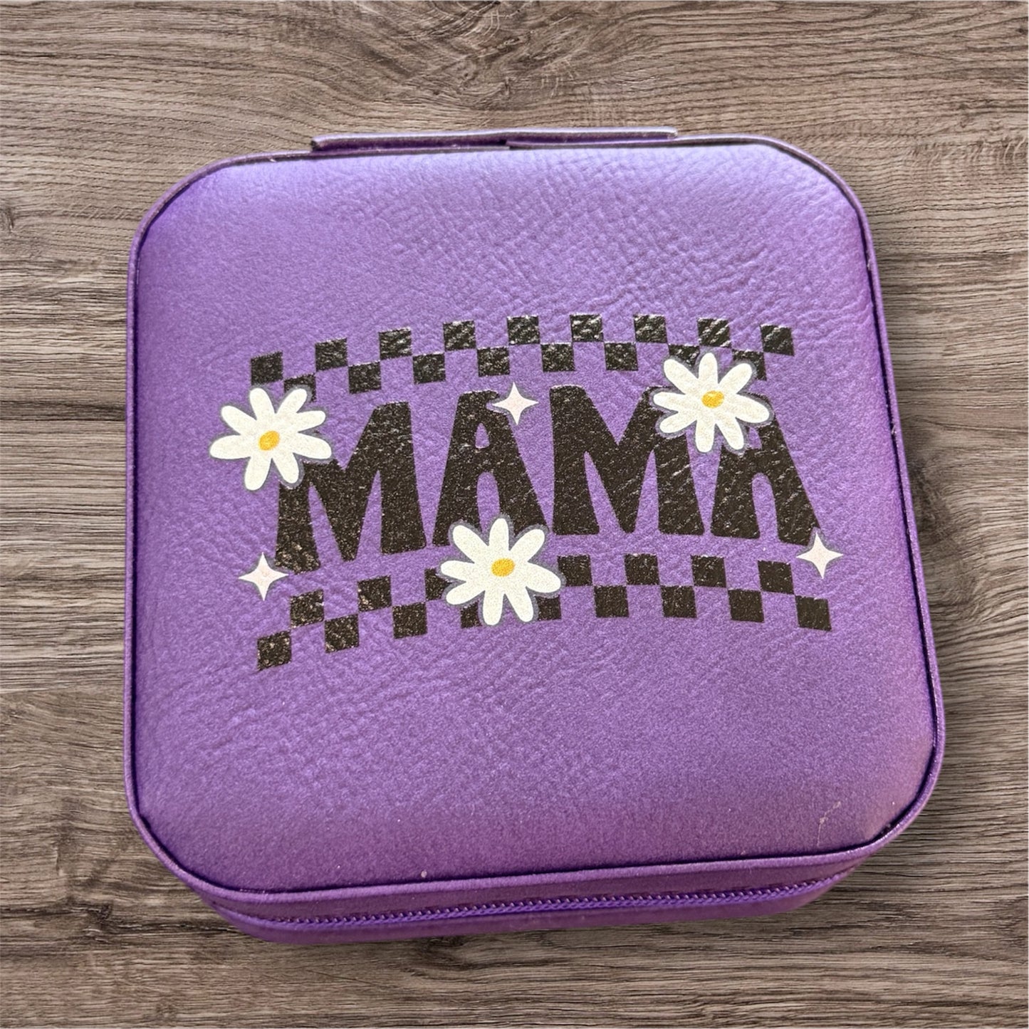 UV Printed Daisy Mama Jewelry Box