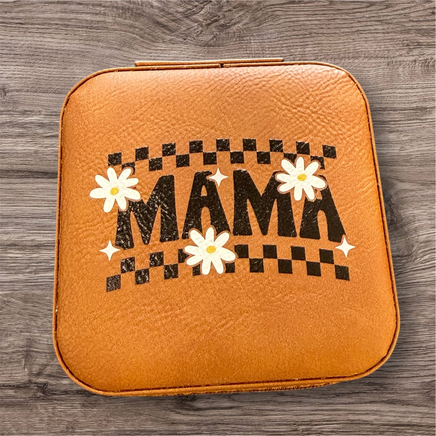 UV Printed Daisy Mama Jewelry Box