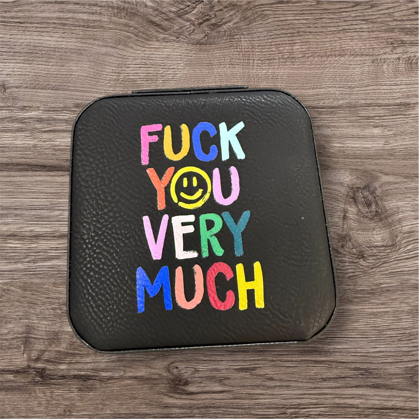 UV Printed Fuck You Very Much Jewelry Box