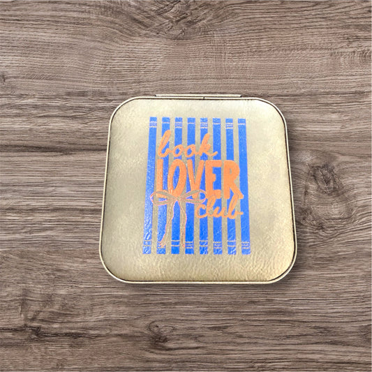 UV Printed Book Lover Club Jewelry Box