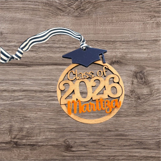 2026 Personalized Name Graduation Ornament