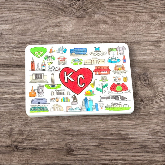 Kansas City Icons Magnet