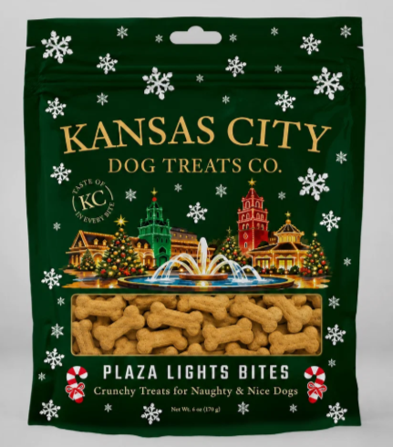 Plaza Lights Bites | Peppermint & Apple Flavor Dog Treats