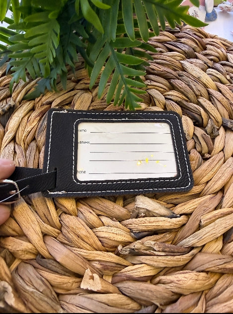 KC Home Team Baseball Luggage Tag