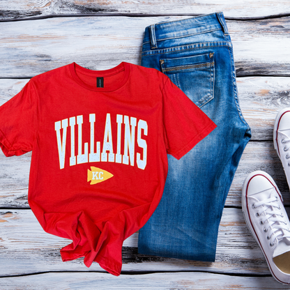 Villains KC Red Tee