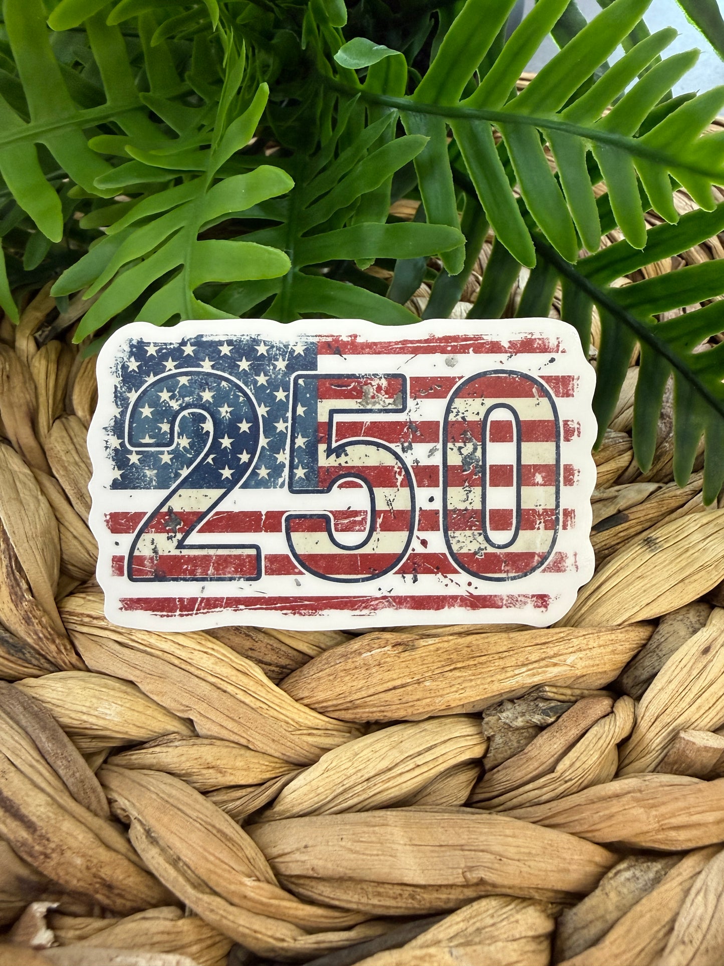 All-American 250 Celebration Sticker