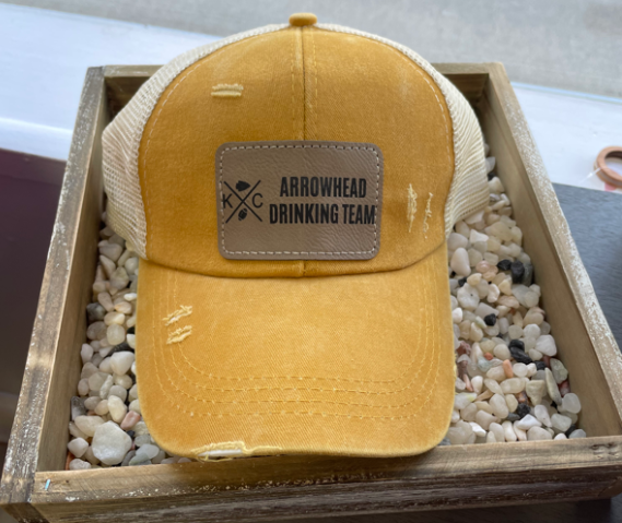 Arrowhead Drinking Team Criss Cross Hat