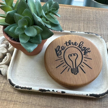 Be The Light Compact Mirror