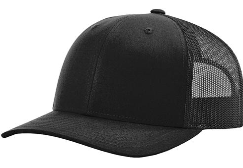 UV Printed American Flag Bald Eagle Men's Richardson 112 Trucker Hat