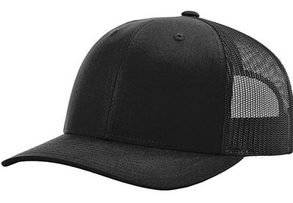 UV Printed American Flag Bald Eagle Men's Richardson 112 Trucker Hat