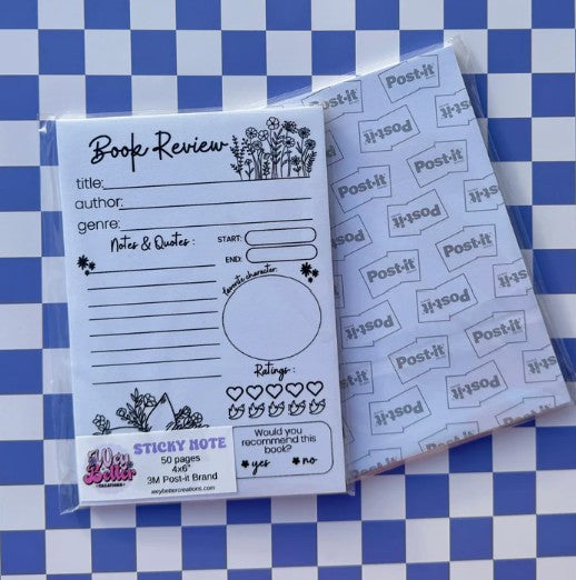 Black & White Floral Book Review