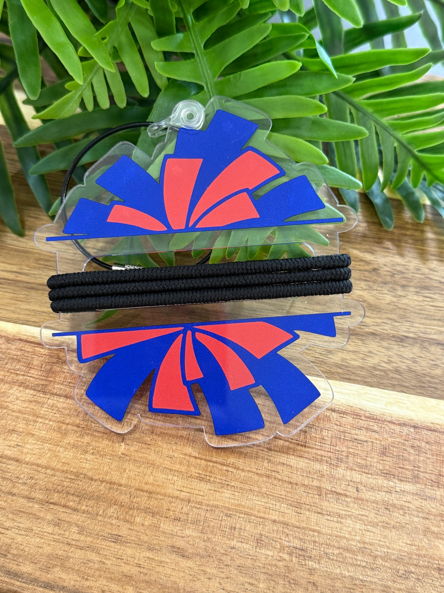 Cheer Ponytail Holder Keychain | Cheer Gifts | Custom Team Gifts | Fundraiser Ideas