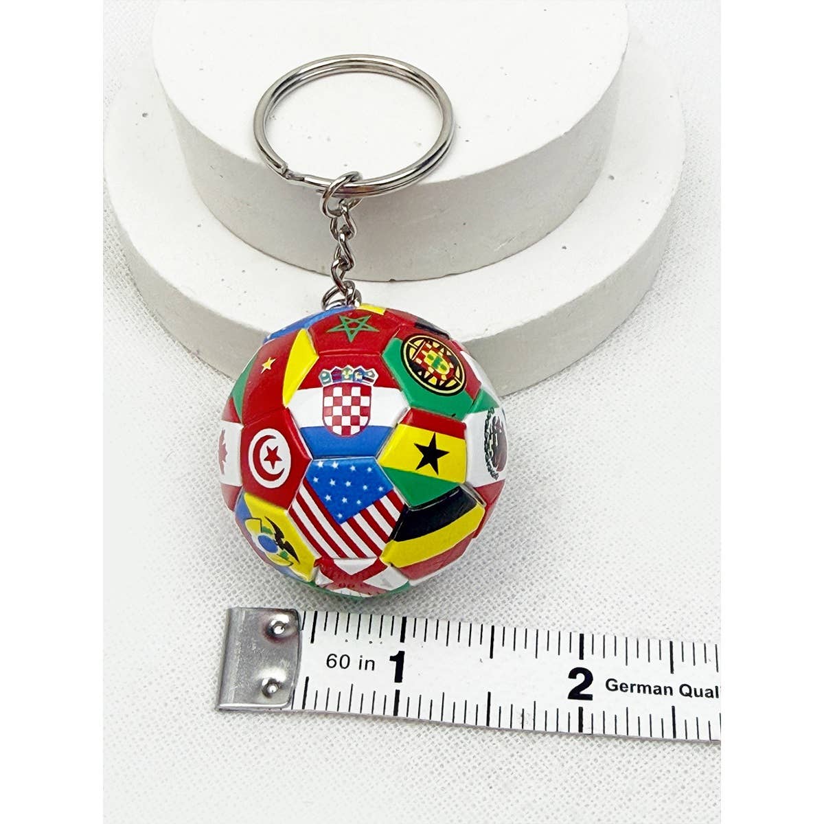 Soccer Ball Keychain