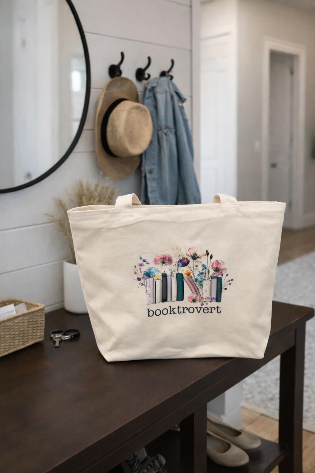 Booktrovert Canvas Bag