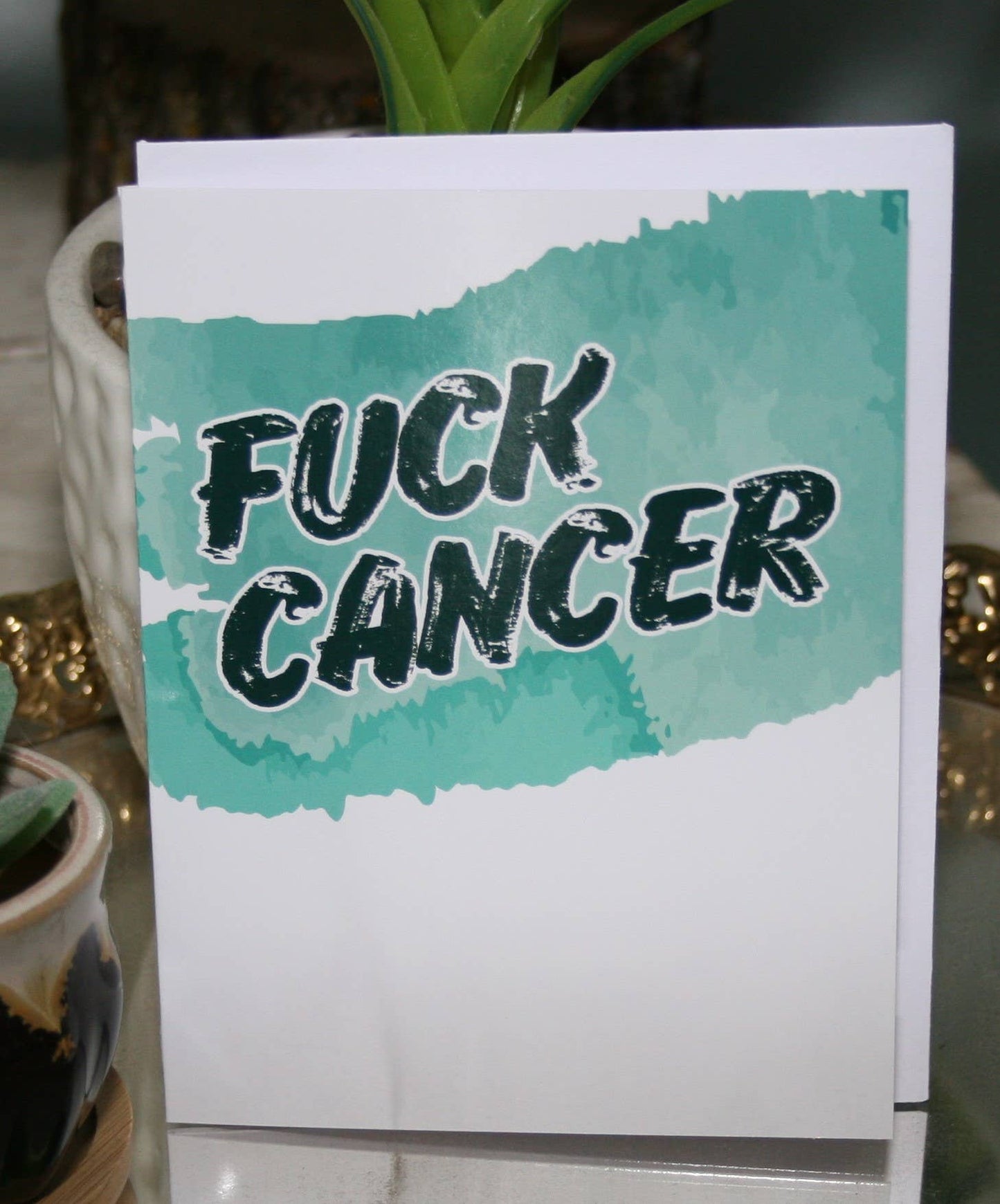 Fuck Cancer Greeting Card