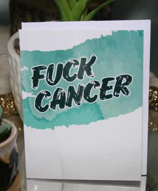 Fuck Cancer Greeting Card
