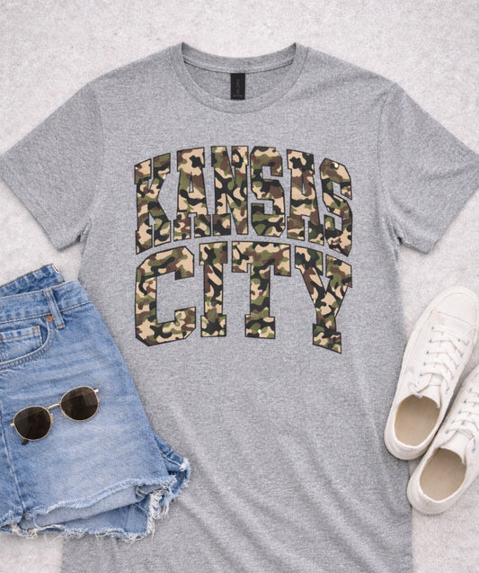 Camo Kansas City Tee
