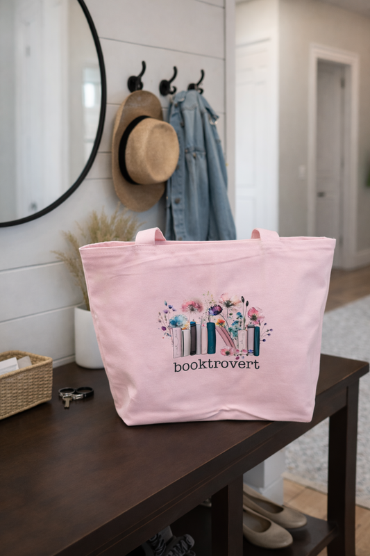 Booktrovert Canvas Bag