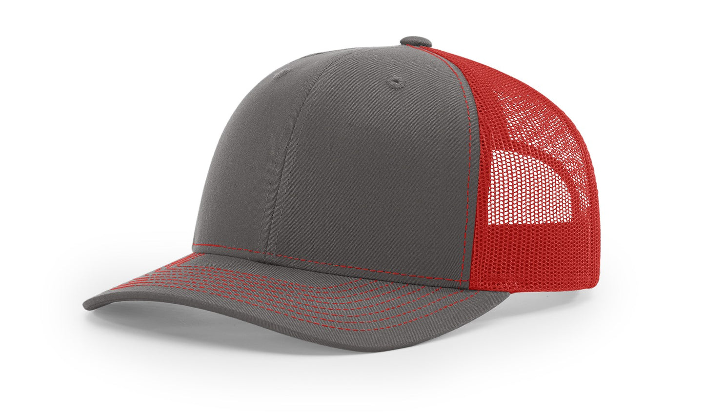 UV Printed Moose Scene Men's Richardson 112 Trucker Hat