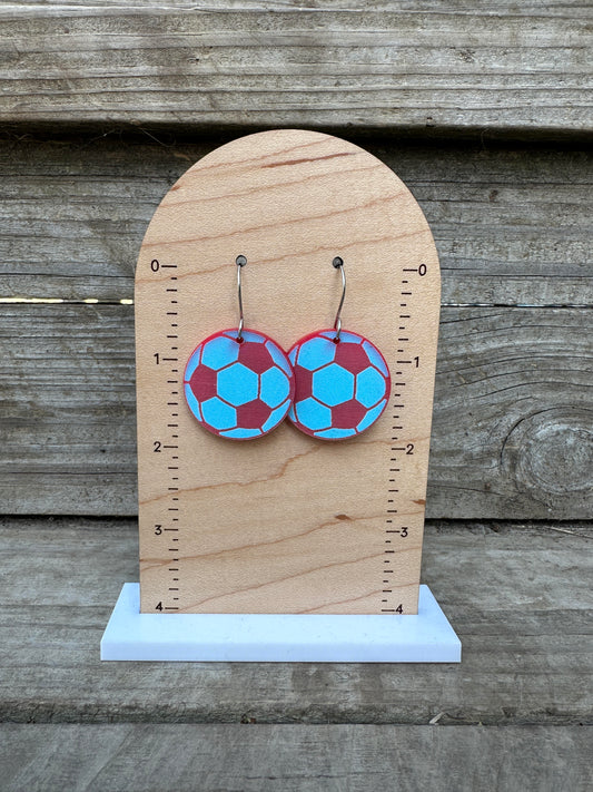 KC Current Inspired Soccer Ball Dangles