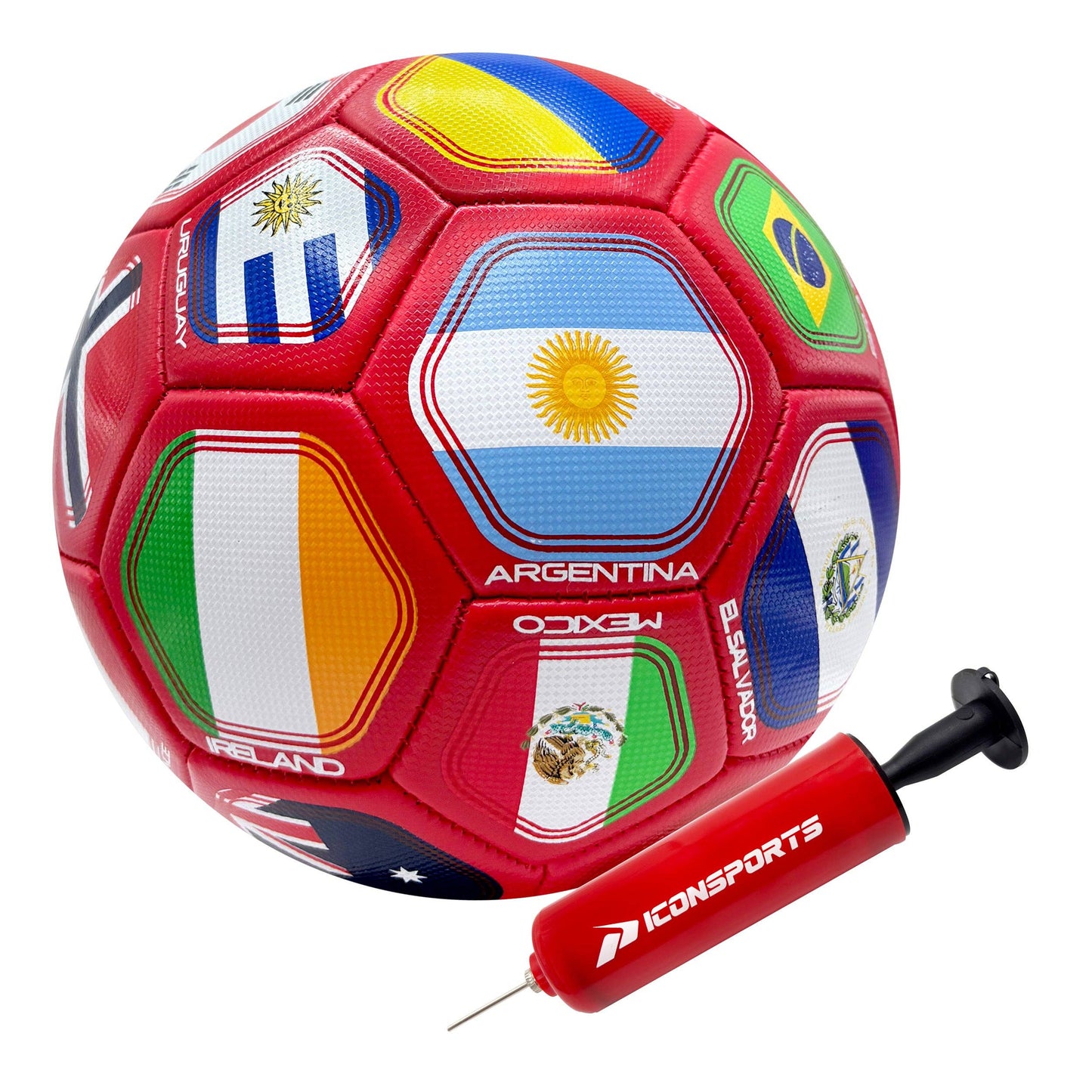 Country Flag Soccer Ball - ISG180BLT