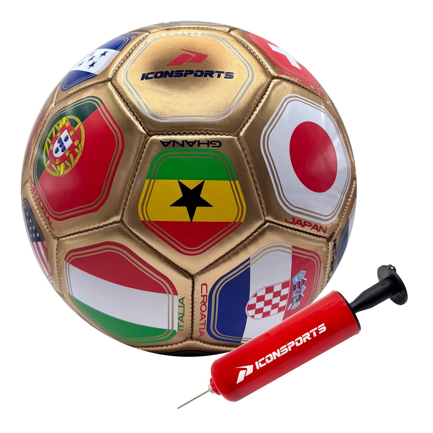 Country Flag Soccer Ball - ISG180BLT