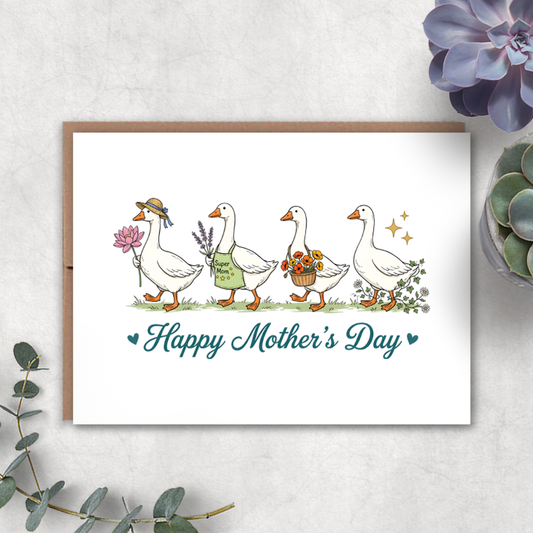 Goose Mother's Day Card