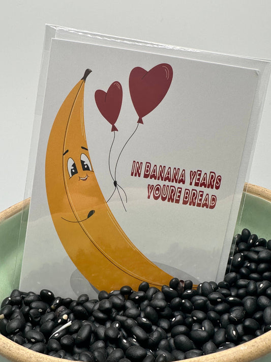 Banana Years Greeting Card