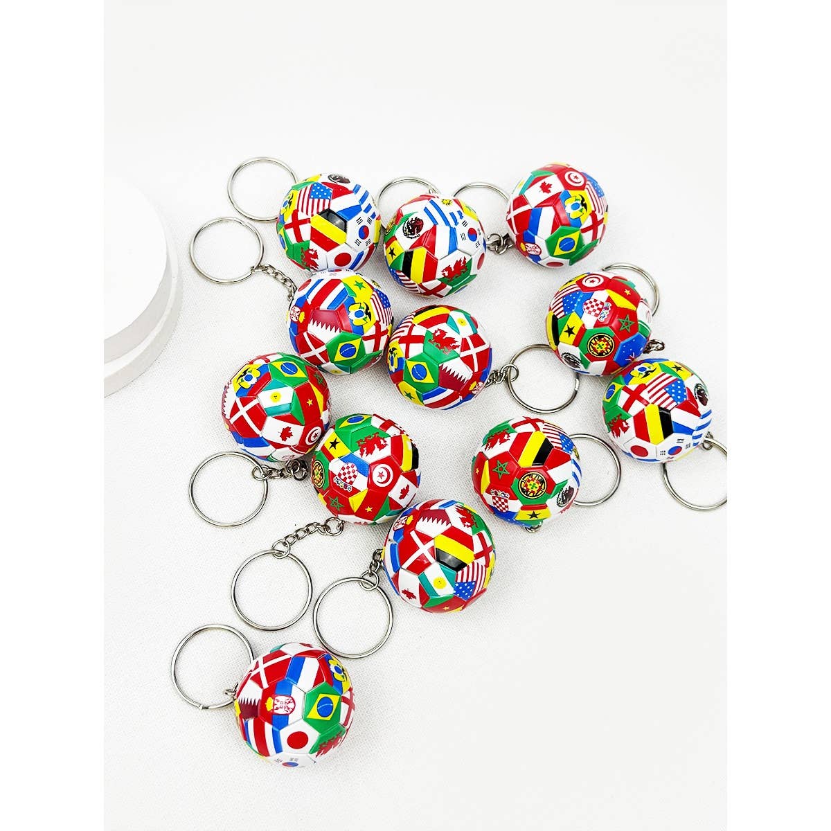 Soccer Ball Keychain