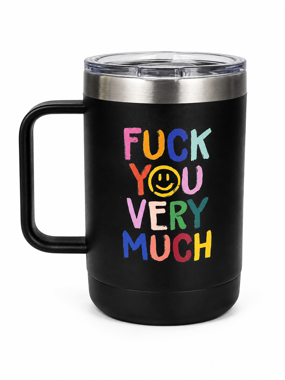 F You Very Much Mug | Polar Camel | Funny Mug | White Elephant Gift