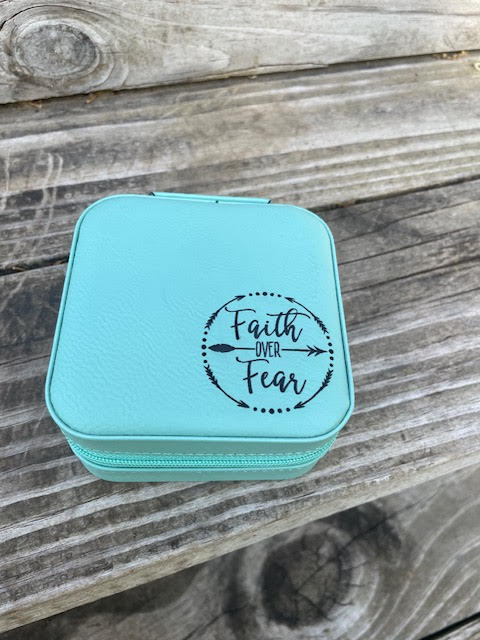 Faith Over Fear Jewelry Box