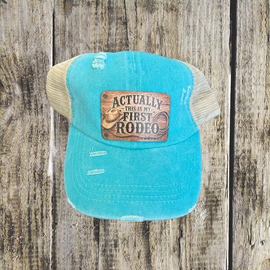First Rodeo Women's Ponytail Hat