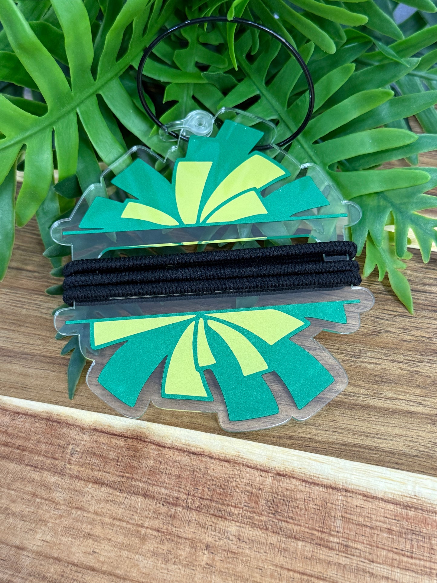 Cheer Ponytail Holder Keychain | Cheer Gifts | Custom Team Gifts | Fundraiser Ideas