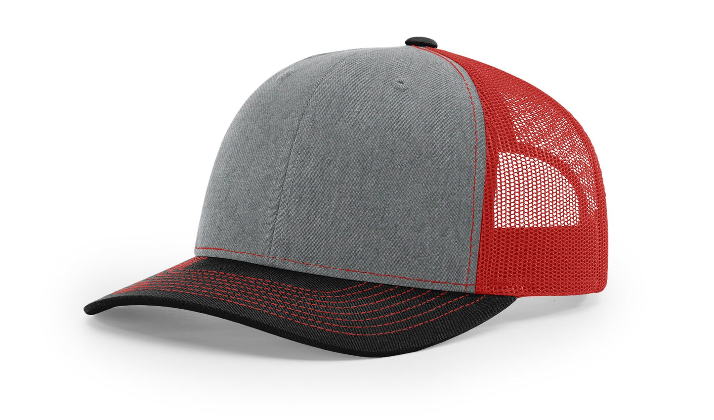 UV Printed Buck Scene Men's Richardson 112 Trucker Hat