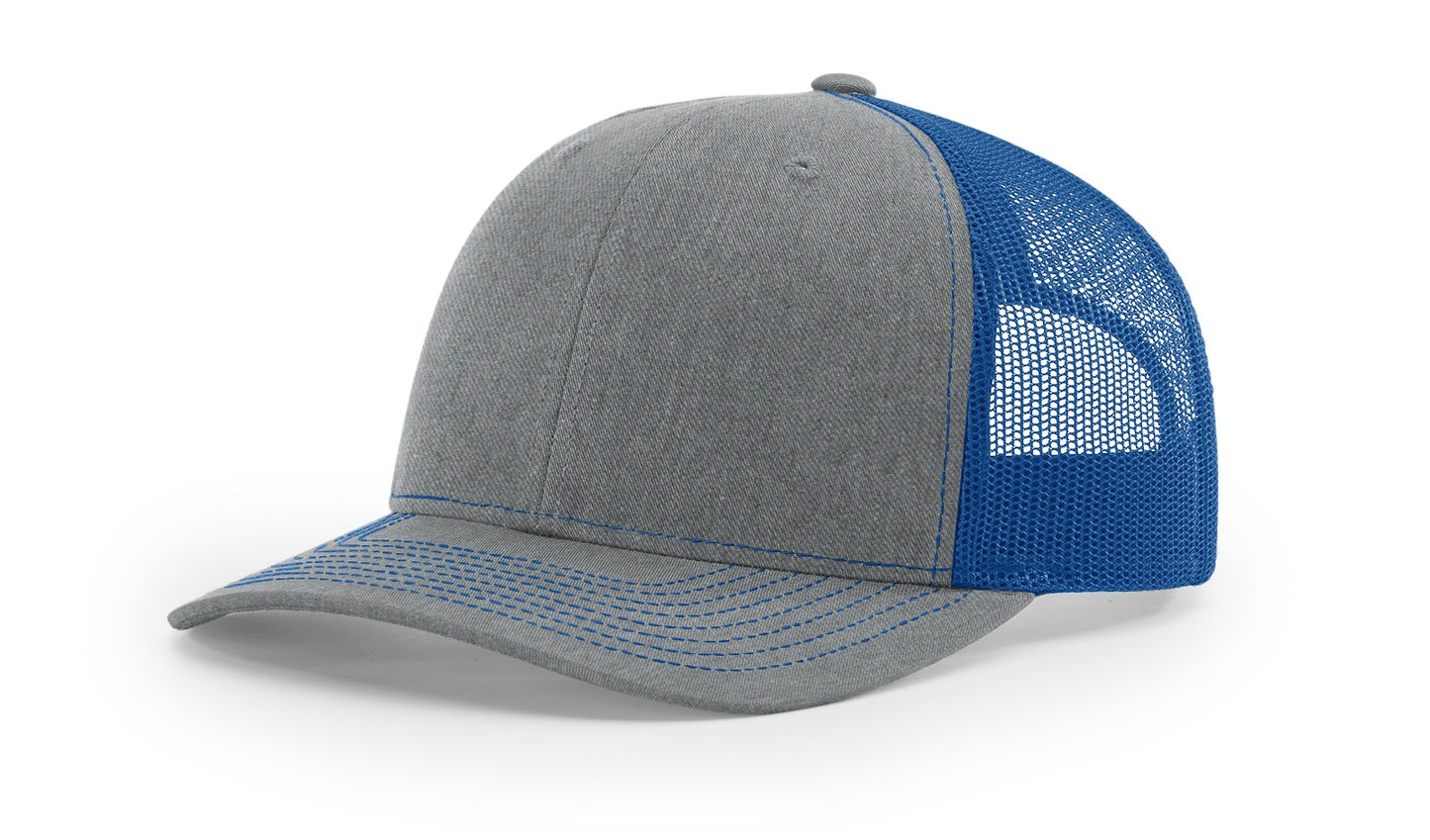 UV Printed Moose Scene Men's Richardson 112 Trucker Hat