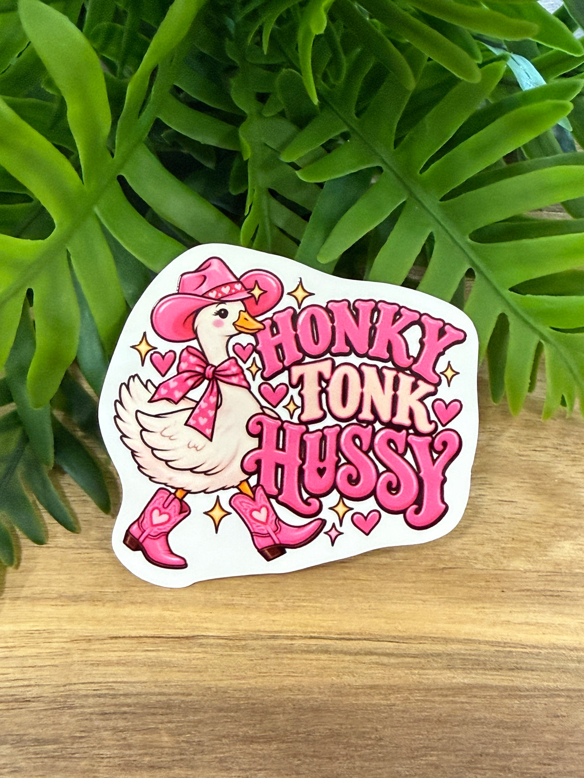 Honky Tonk Hussy Sticker