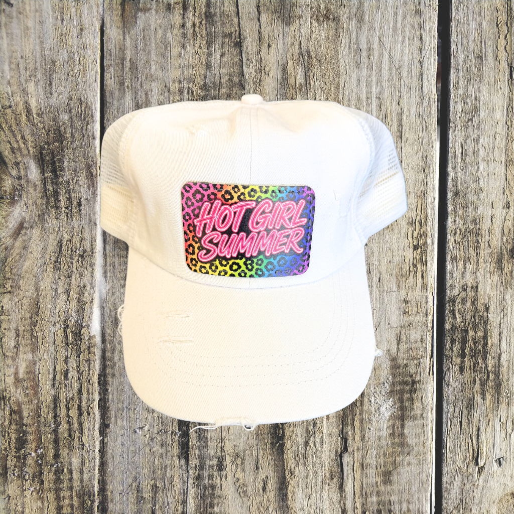 Hot Girl Summer Women's Ponytail Hat